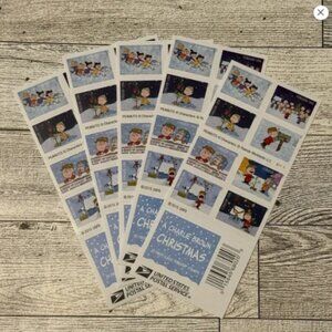 700 USPS forever stamps of Peanuts A Charlie Brown